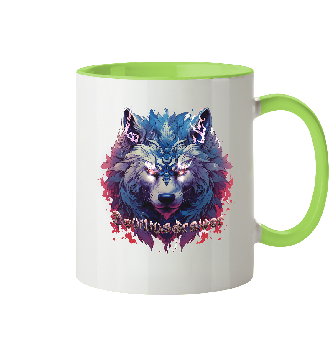 Deviliusdrawer Magic Wolf - Tasse zweifarbig