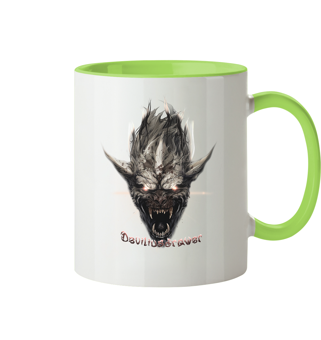 Deviliusdrawer Beast Wearwolf - Tasse zweifarbig