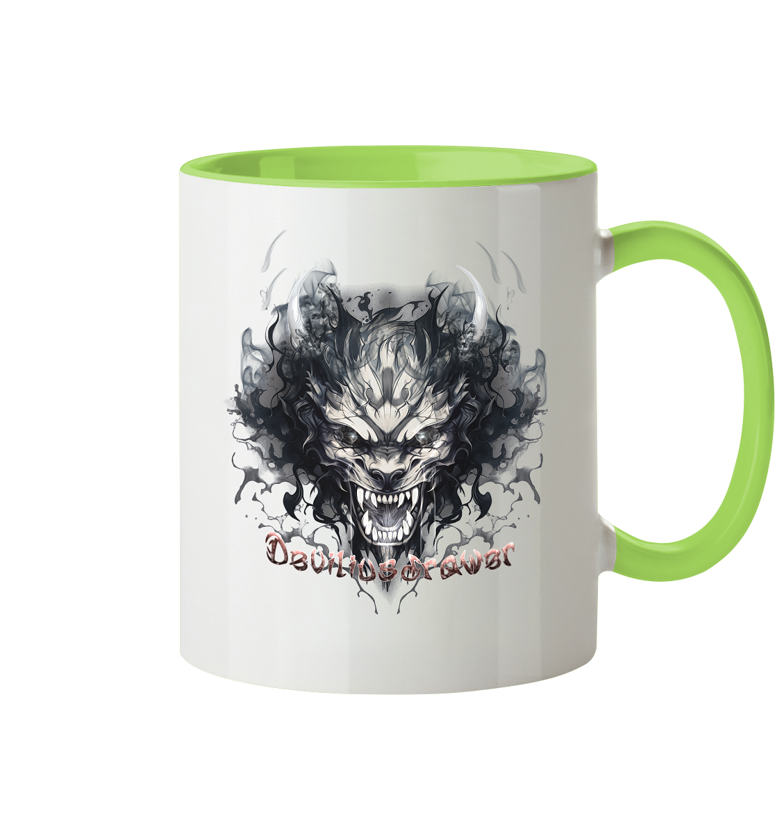 Deviliusdrawer Smoke Beast - Tasse zweifarbig