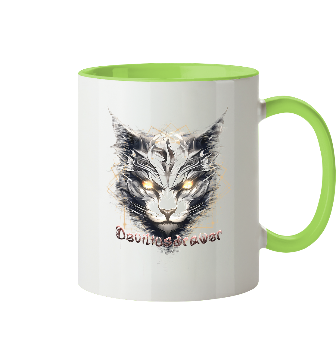 Deviliusdrawer Magician Cat - Tasse zweifarbig