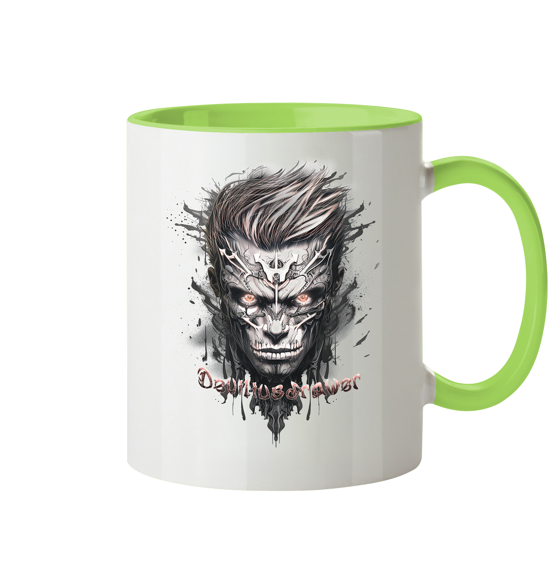 Deviliusdrawer Cyborg Men - Tasse zweifarbig
