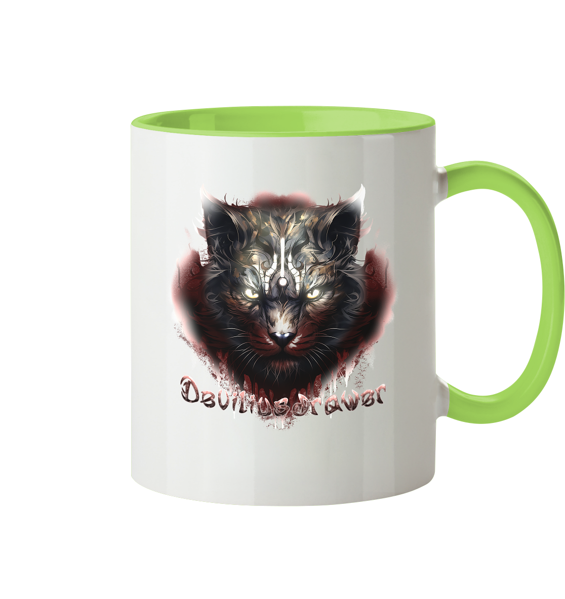 Deviliusdrawer Angry Badass - Tasse zweifarbig