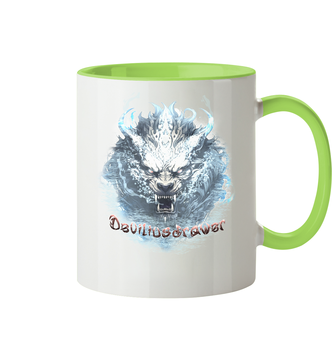 Deviliusdrawer Water Tiger - Tasse zweifarbig