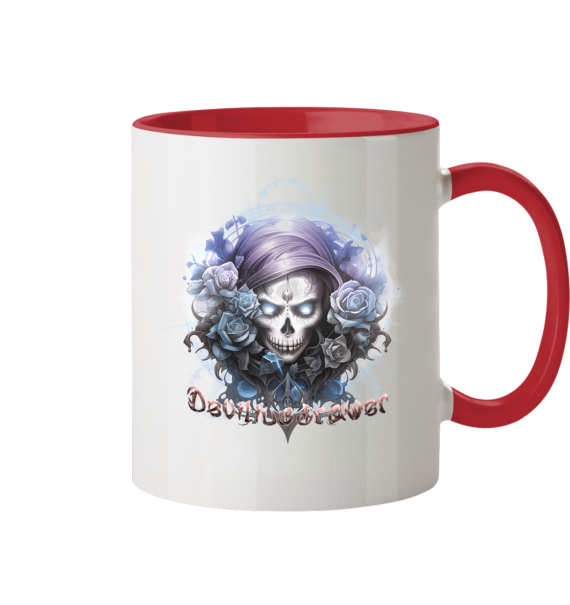 Deviliusdrawer Death Beauty - Tasse zweifarbig