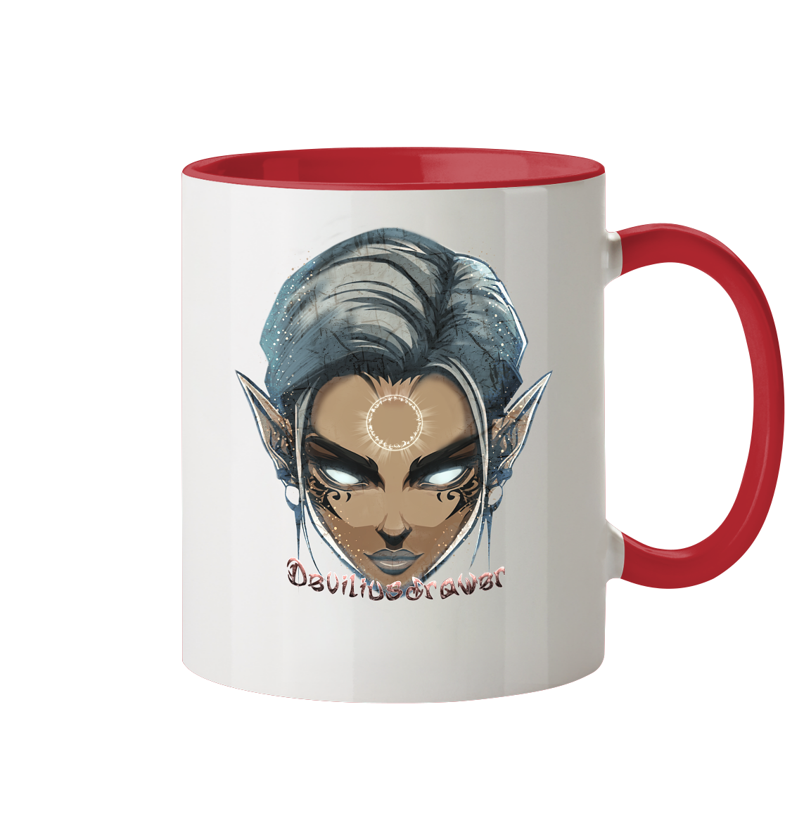 Deviliusdrawer Magician Elf - Tasse zweifarbig