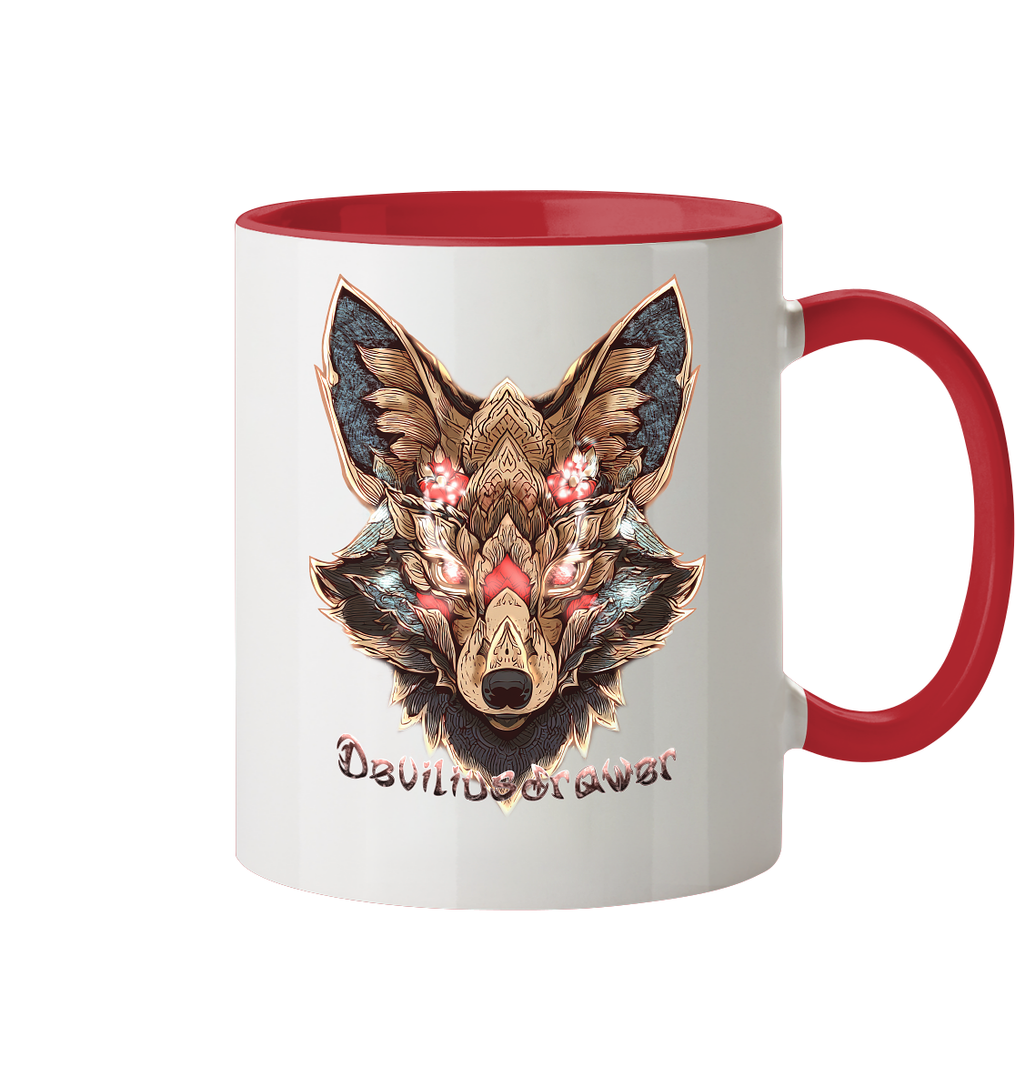 Deviliusdrawer Cristal Kitsune - Tasse zweifarbig
