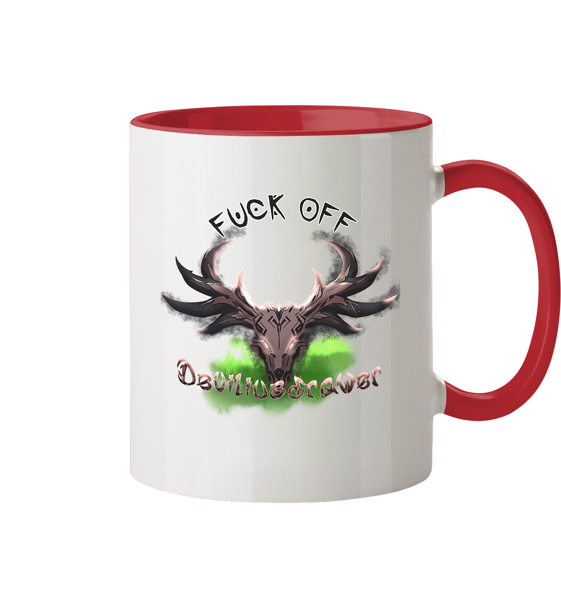 Deviliusdrawer Bad Deer - Tasse zweifarbig