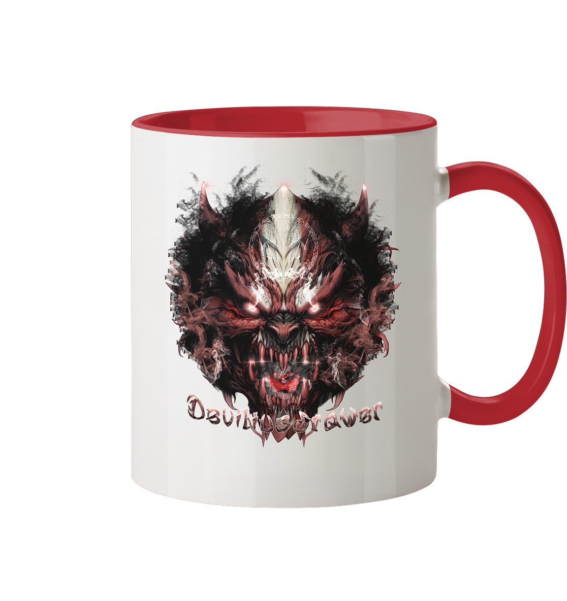 Deviliusdrawer Bloody Demon Vampire - Tasse zweifarbig