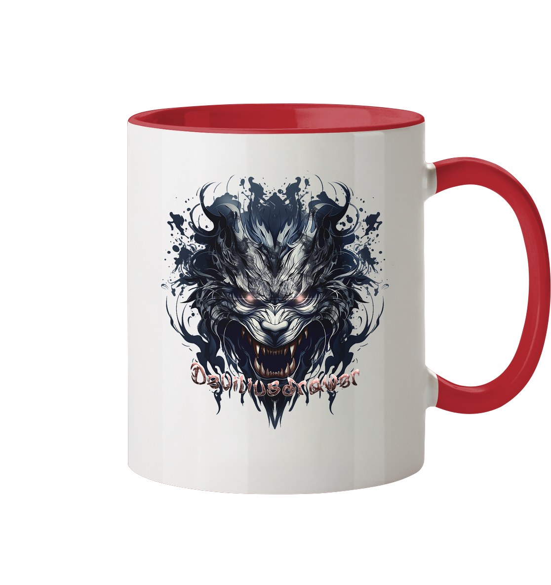 Deviliusdrawer Cruel Wolf - Tasse zweifarbig