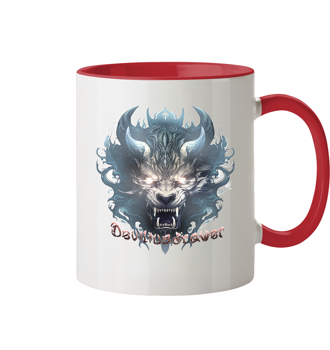 Deviliusdrawer Water Horn Tiger - Tasse zweifarbig