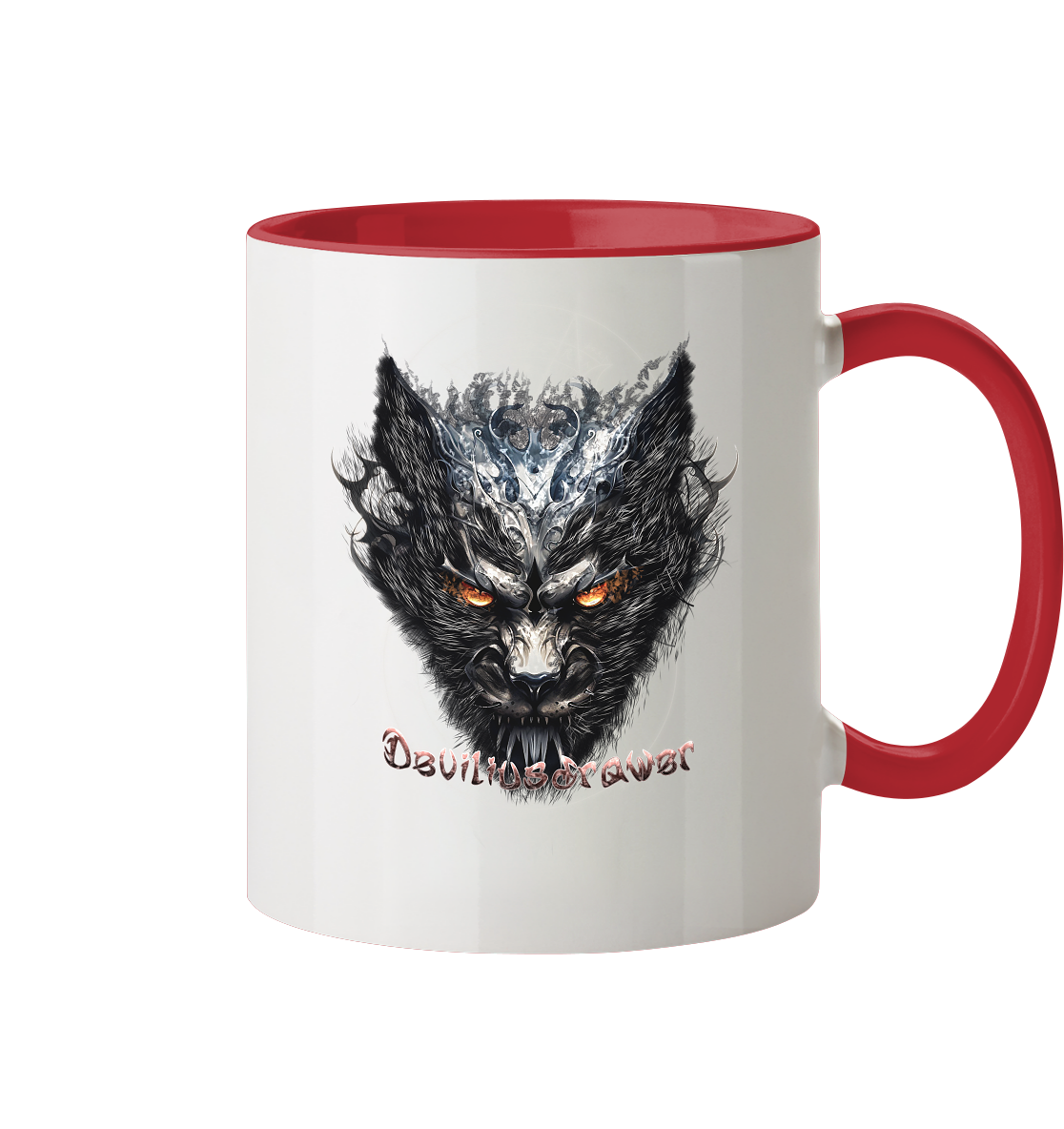 Deviliusdrawer Iron Cat - Tasse zweifarbig