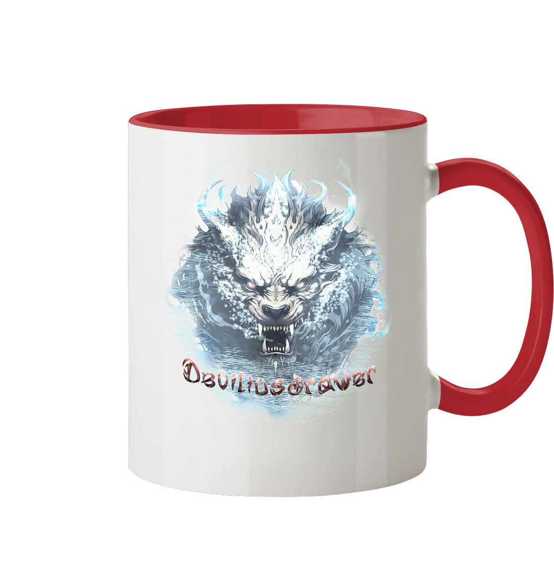 Deviliusdrawer Water Tiger - Tasse zweifarbig