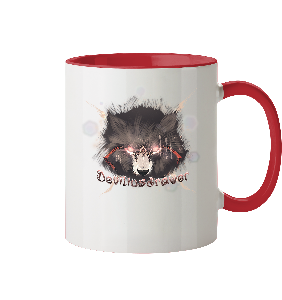 Deviliusdrawer Sparking Wolf - Tasse zweifarbig