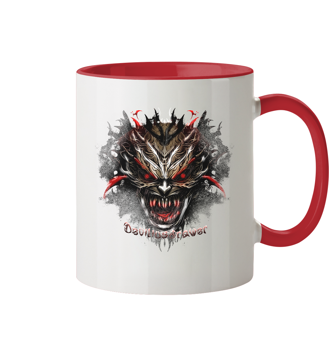 Deviliusdrawer Dark Redeyed Devil - Tasse zweifarbig