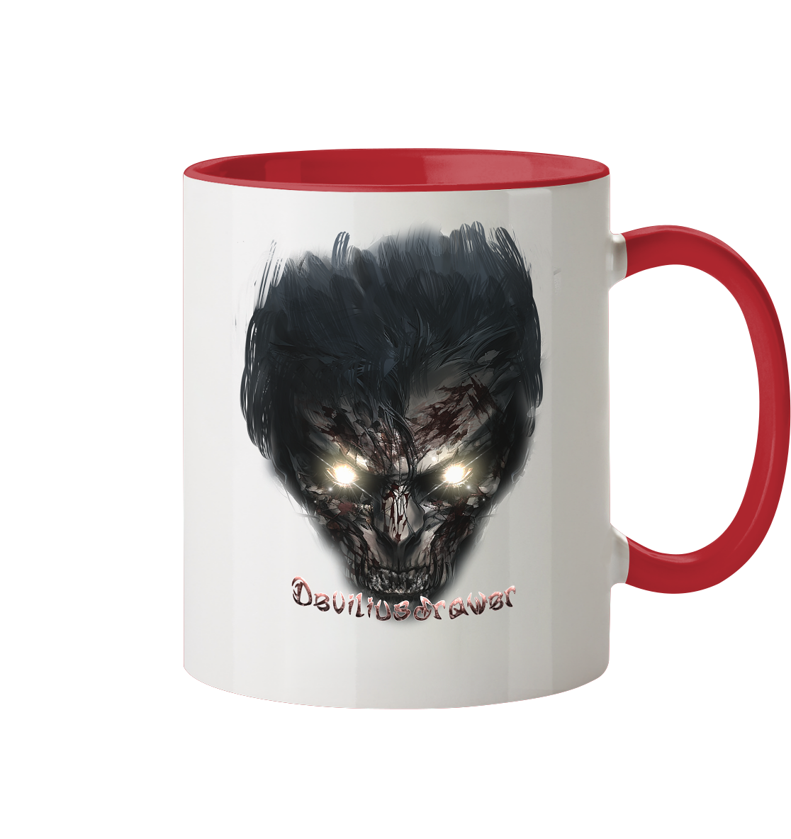 Deviliusdrawer Dark Zombie - Tasse zweifarbig