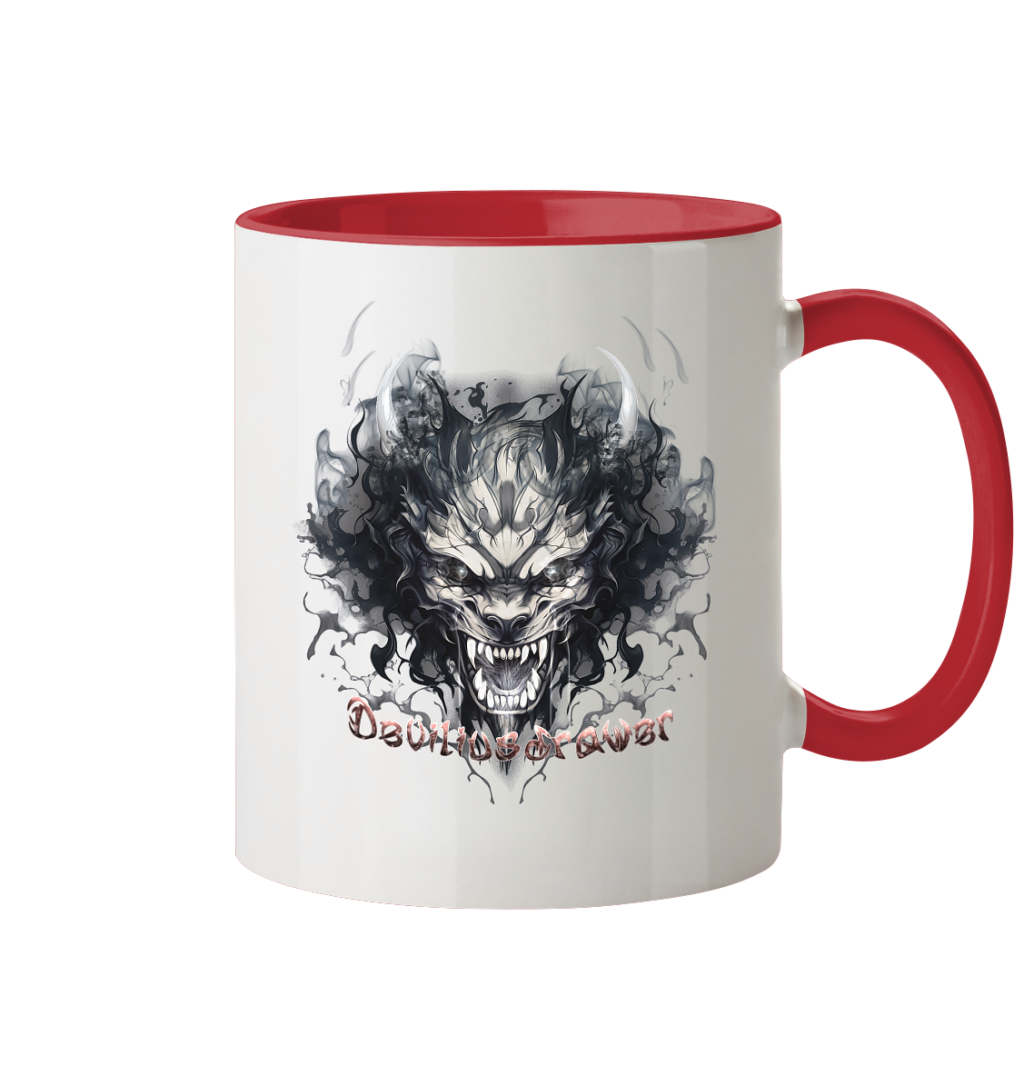 Deviliusdrawer Smoke Beast - Tasse zweifarbig