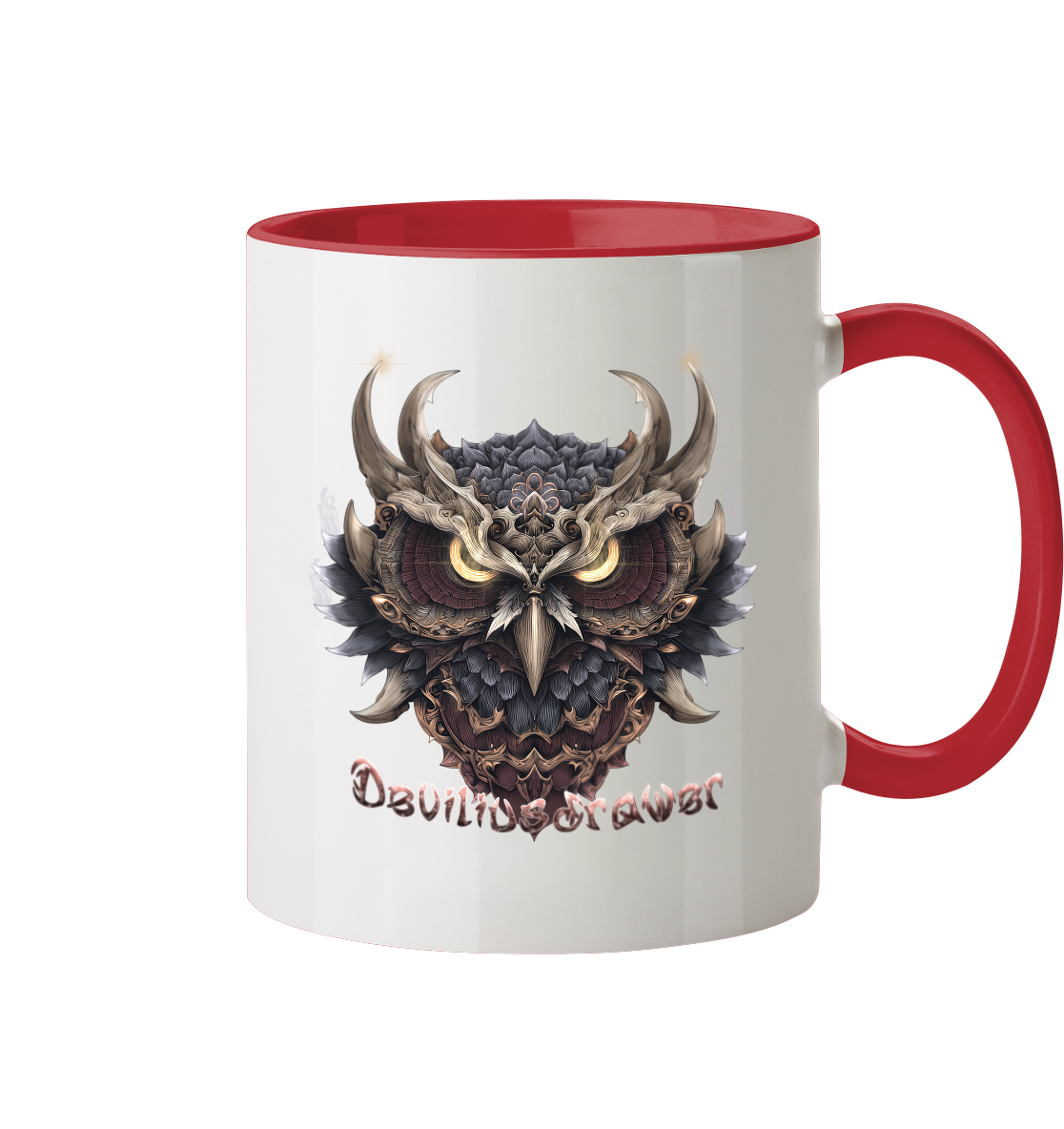 Deviliusdrawer Golden Owl - Tasse zweifarbig