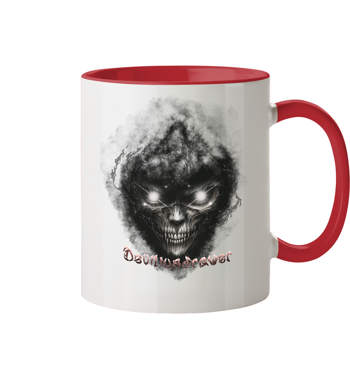 Deviliusdrawer Dark Death - Tasse zweifarbig