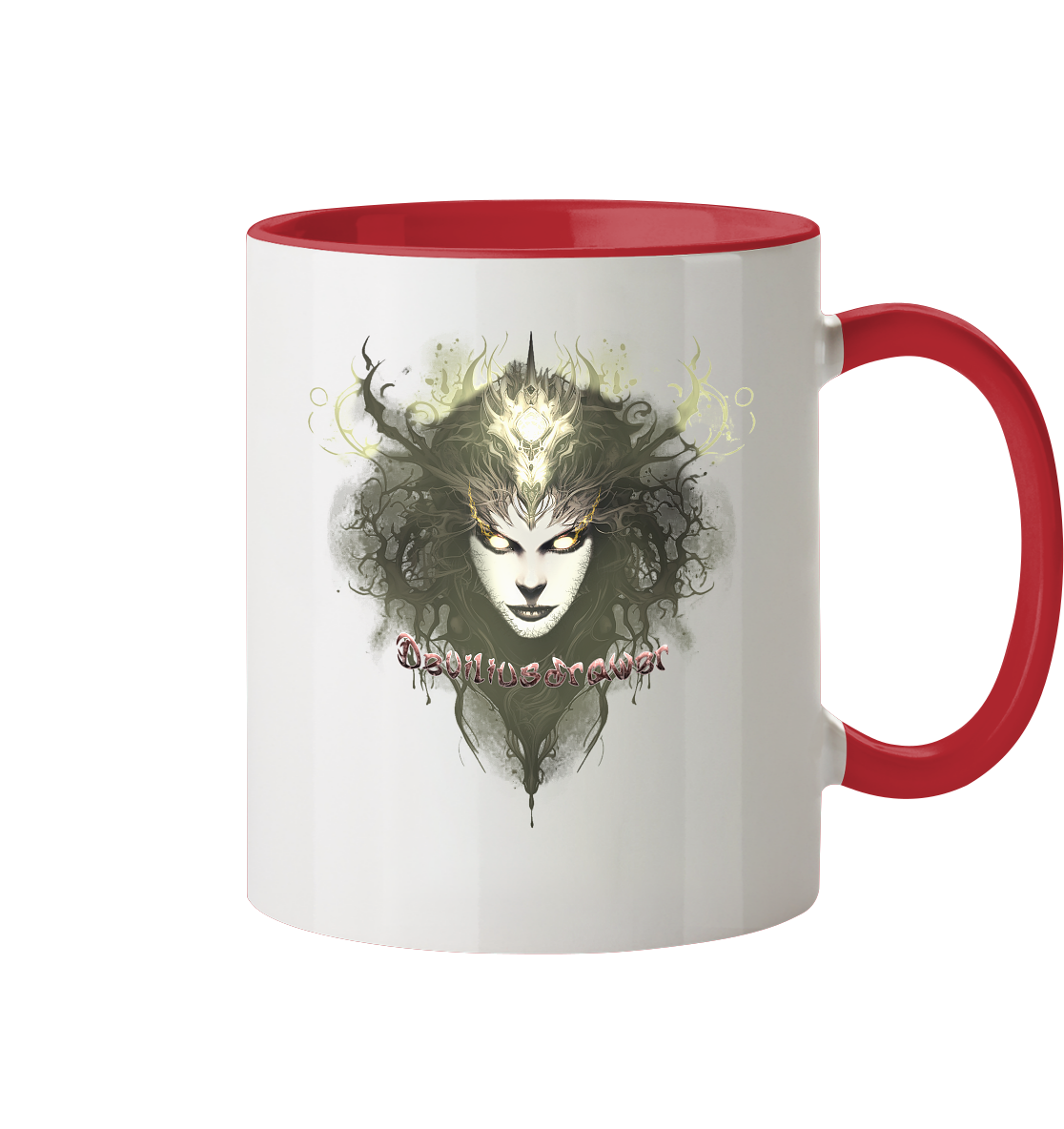 Deviliusdrawer Golden Demonica - Tasse zweifarbig