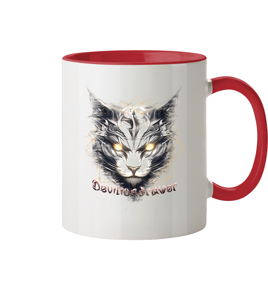 Deviliusdrawer Magician Cat - Tasse zweifarbig