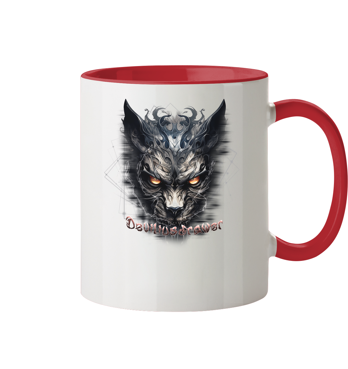 Deviliusdrawer Dark Wearwolf - Tasse zweifarbig