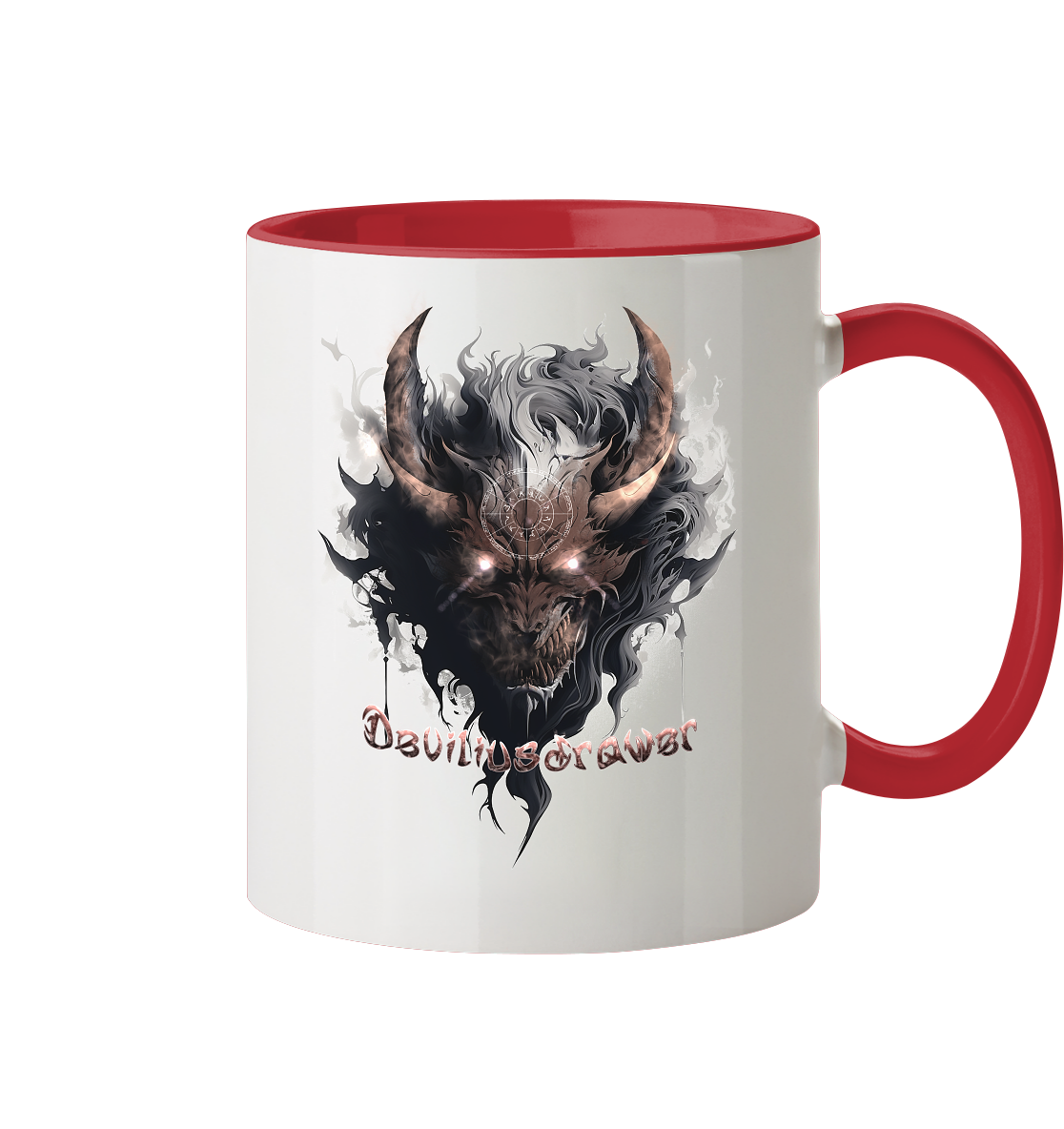 Deviliusdrawer Magic Redeyed Demon - Tasse zweifarbig
