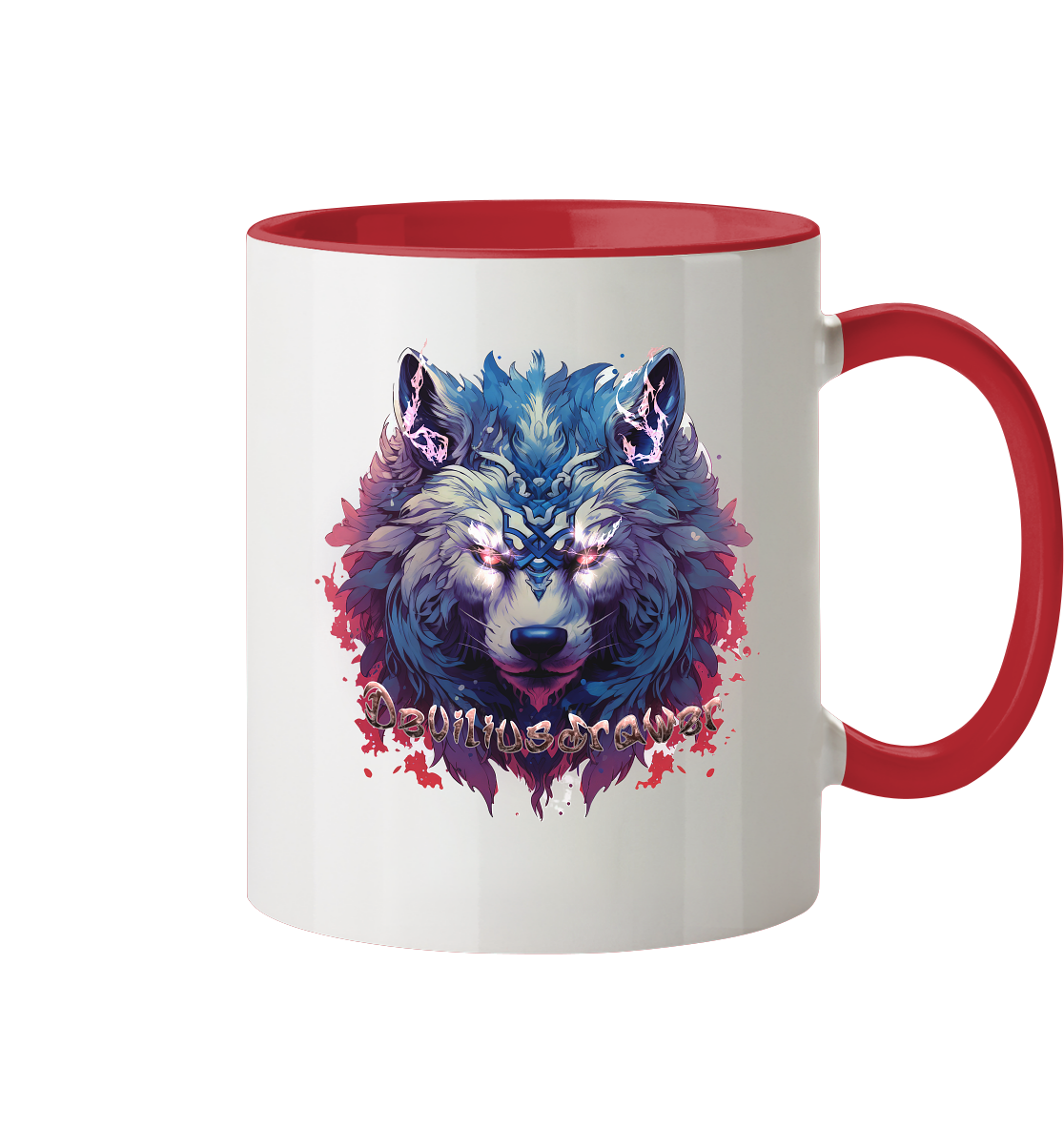 Deviliusdrawer Magic Wolf - Tasse zweifarbig