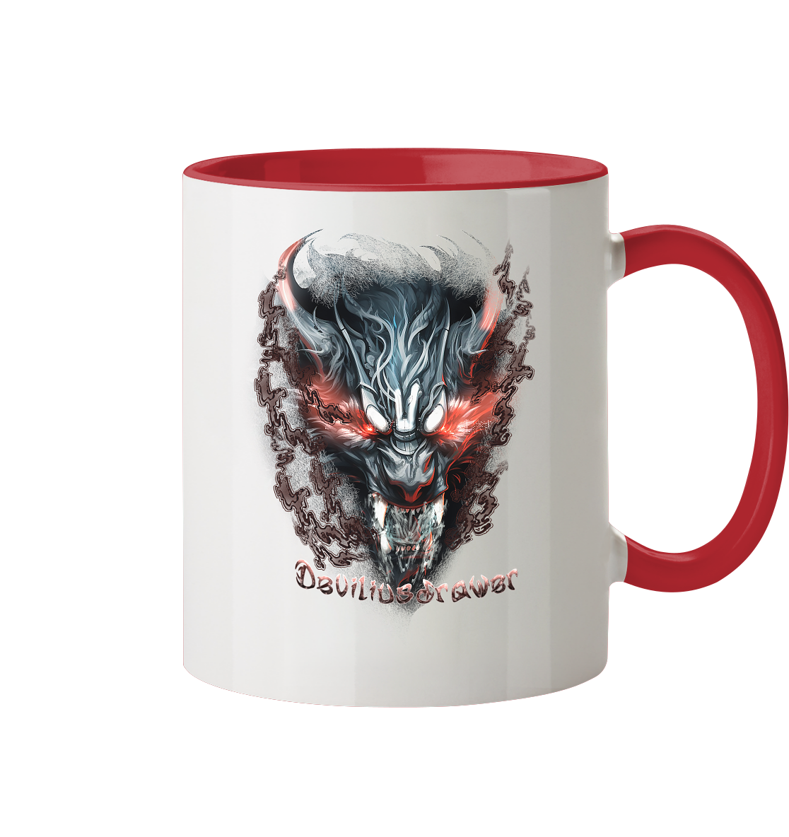 Deviliusdrawer Beast Wolf - Tasse zweifarbig