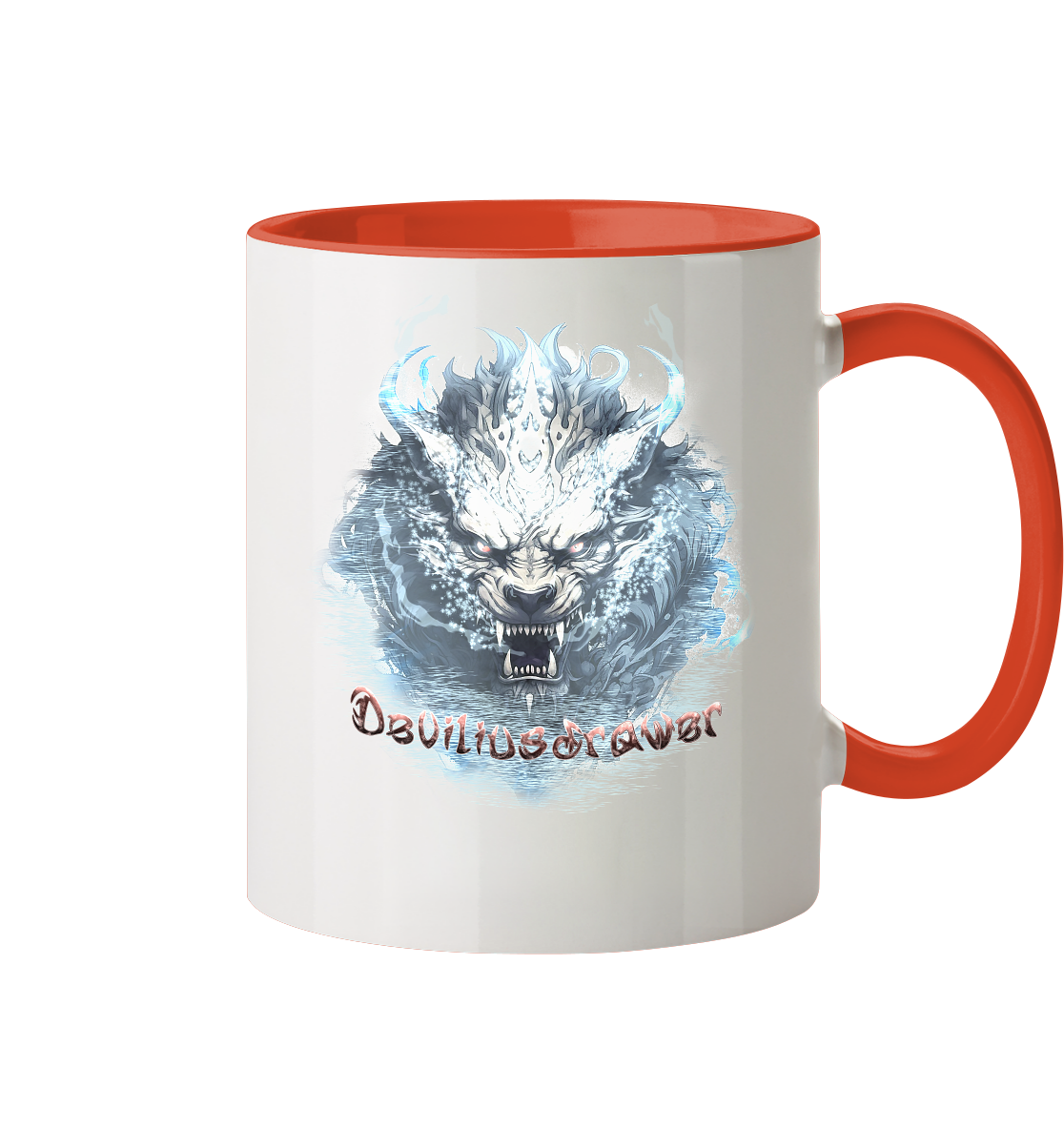 Deviliusdrawer Water Tiger - Tasse zweifarbig