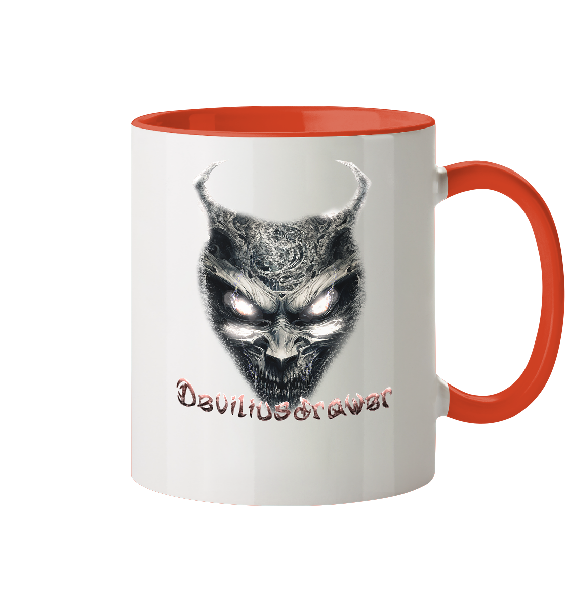Deviliusdrawer Demonic Evil Zombie - Tasse zweifarbig