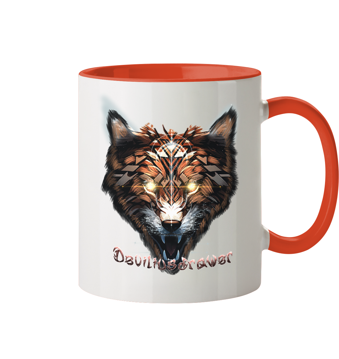 Deviliusdrawer Foxwolf - Tasse zweifarbig