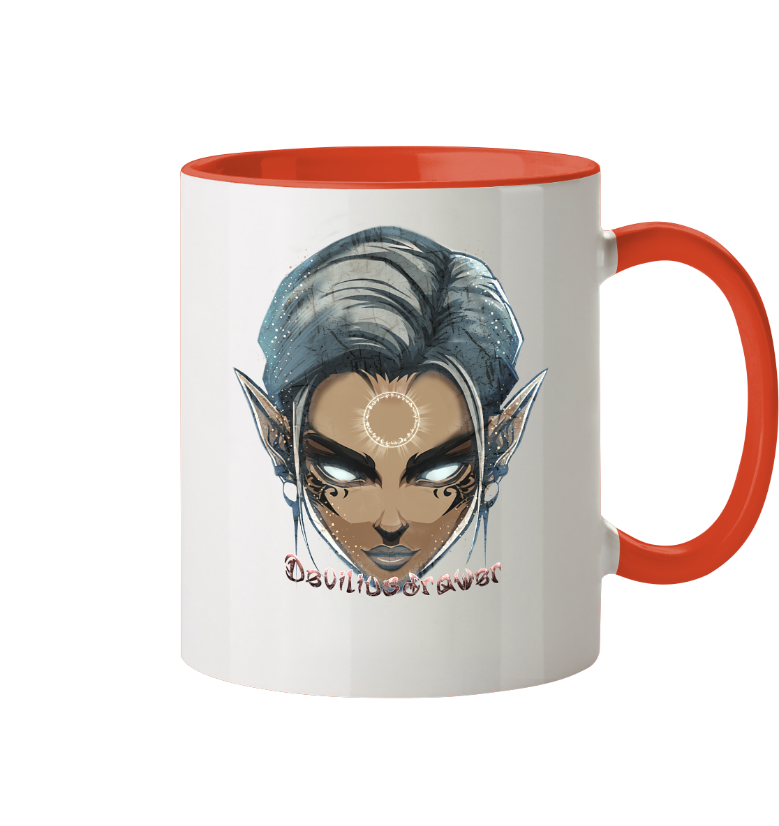 Deviliusdrawer Magician Elf - Tasse zweifarbig