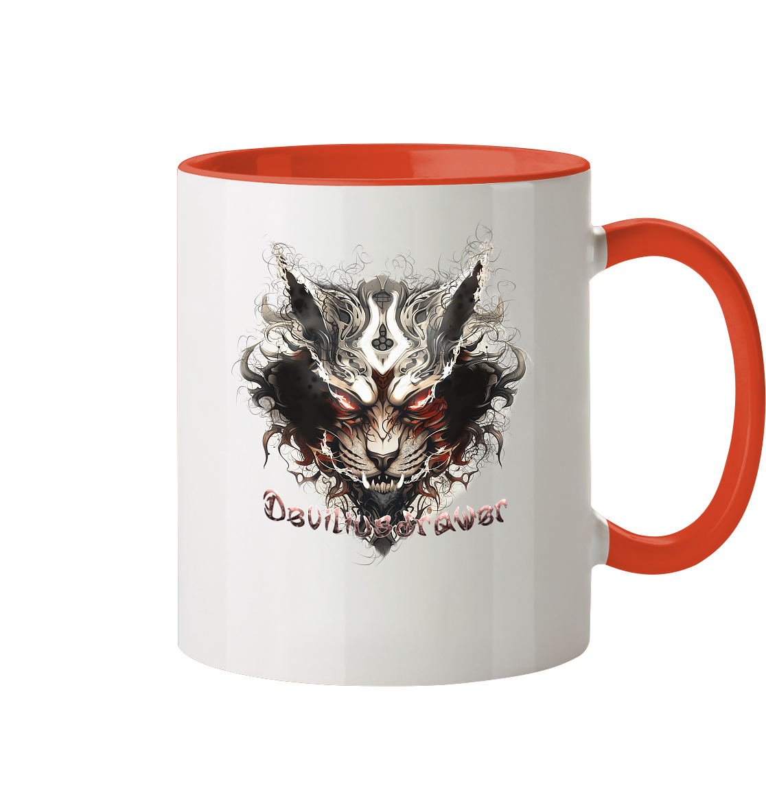 Deviliusdrawer Wild Hotcat  - Tasse zweifarbig
