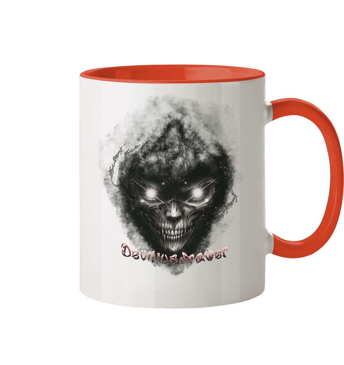 Deviliusdrawer Dark Death - Tasse zweifarbig