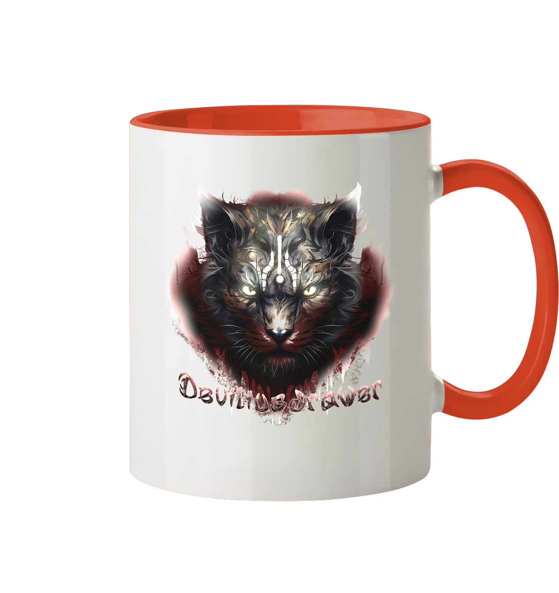 Deviliusdrawer Angry Badass - Tasse zweifarbig