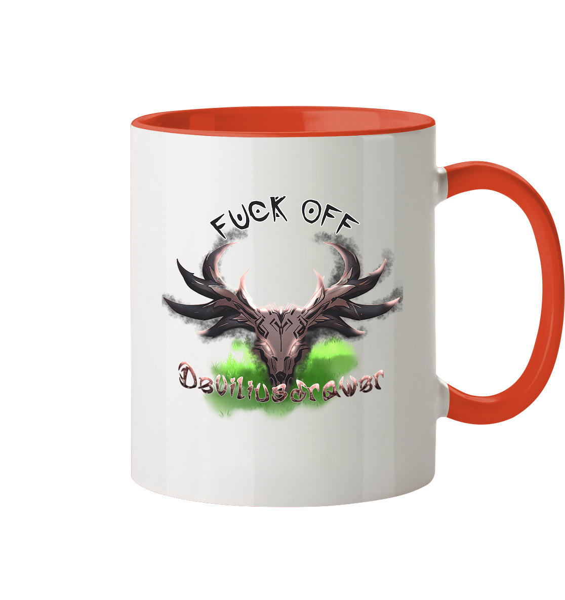 Deviliusdrawer Bad Deer - Tasse zweifarbig