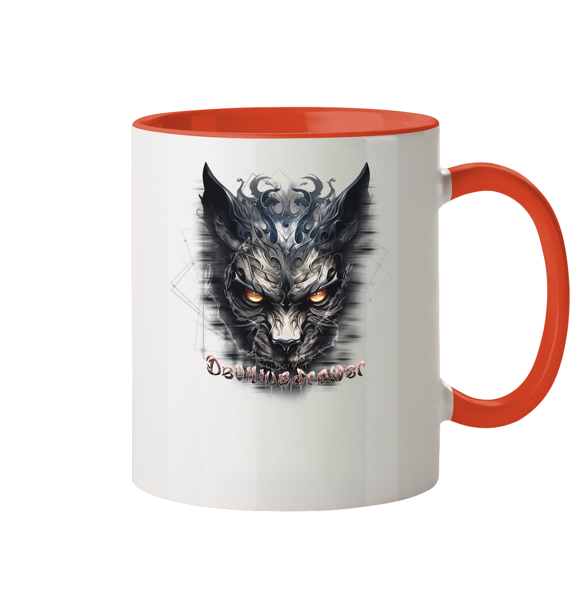 Deviliusdrawer Dark Wearwolf - Tasse zweifarbig