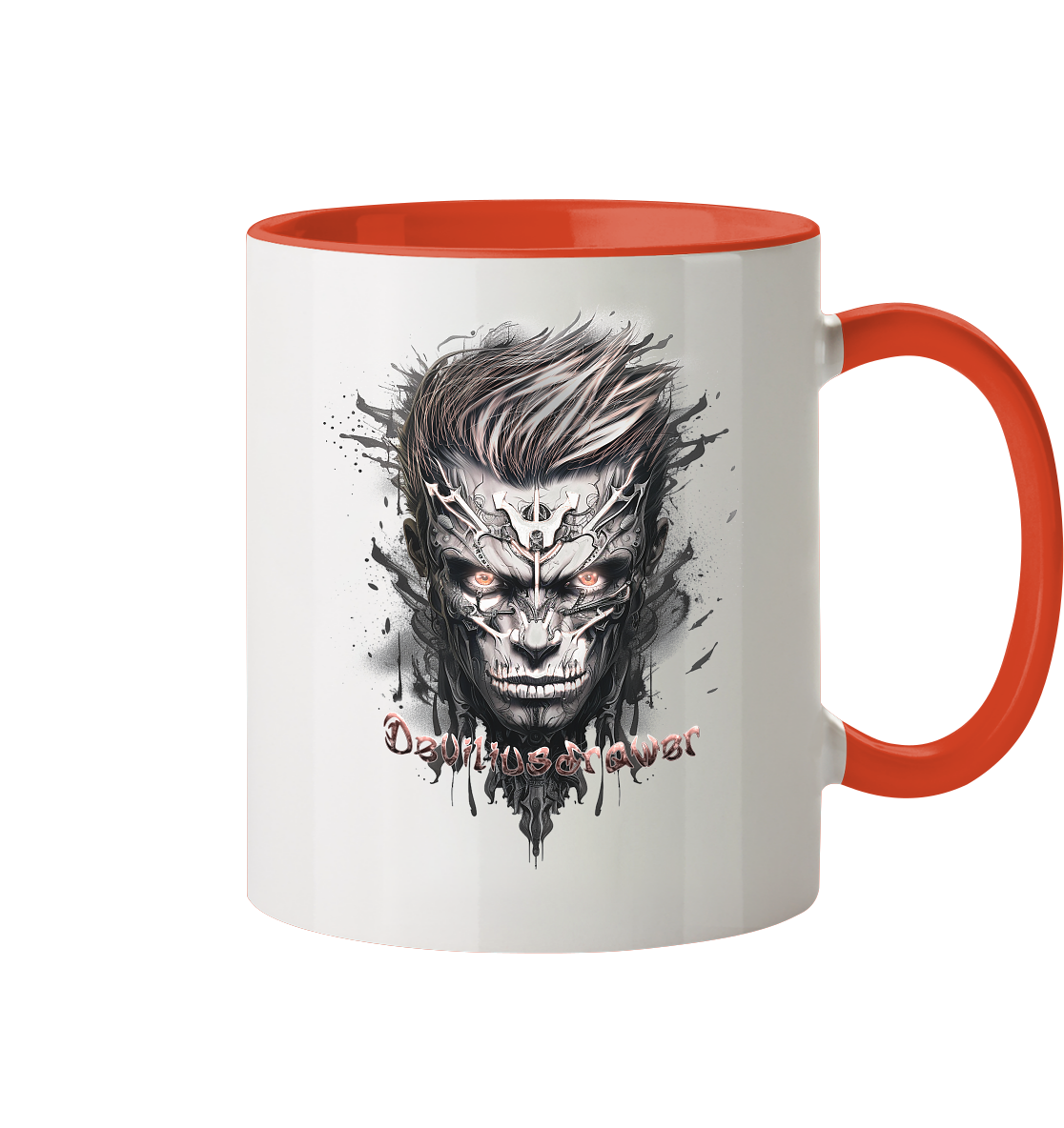 Deviliusdrawer Cyborg Men - Tasse zweifarbig