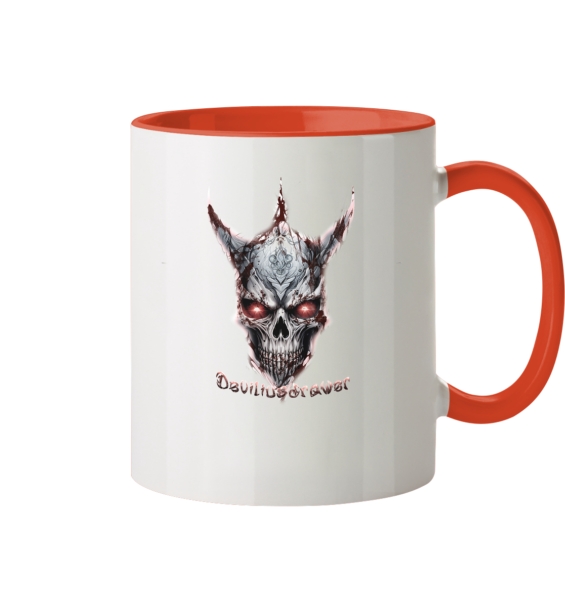 Deviliusdrawer Bloody Skeleton - Tasse zweifarbig