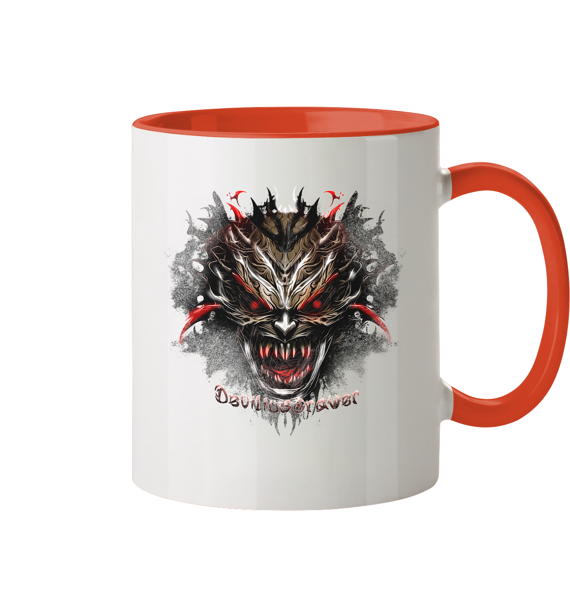 Deviliusdrawer Dark Redeyed Devil - Tasse zweifarbig