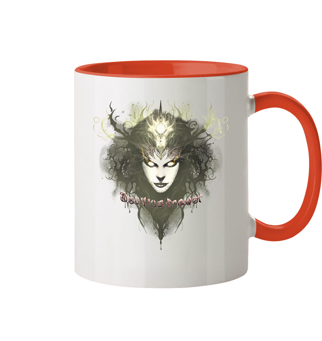 Deviliusdrawer Golden Demonica - Tasse zweifarbig