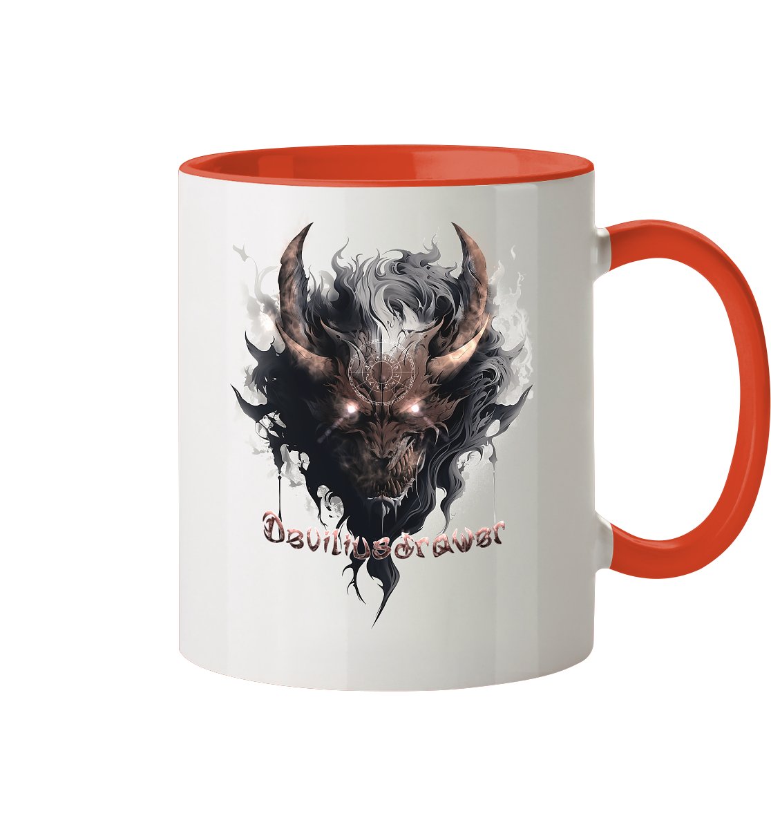 Deviliusdrawer Magic Redeyed Demon - Tasse zweifarbig