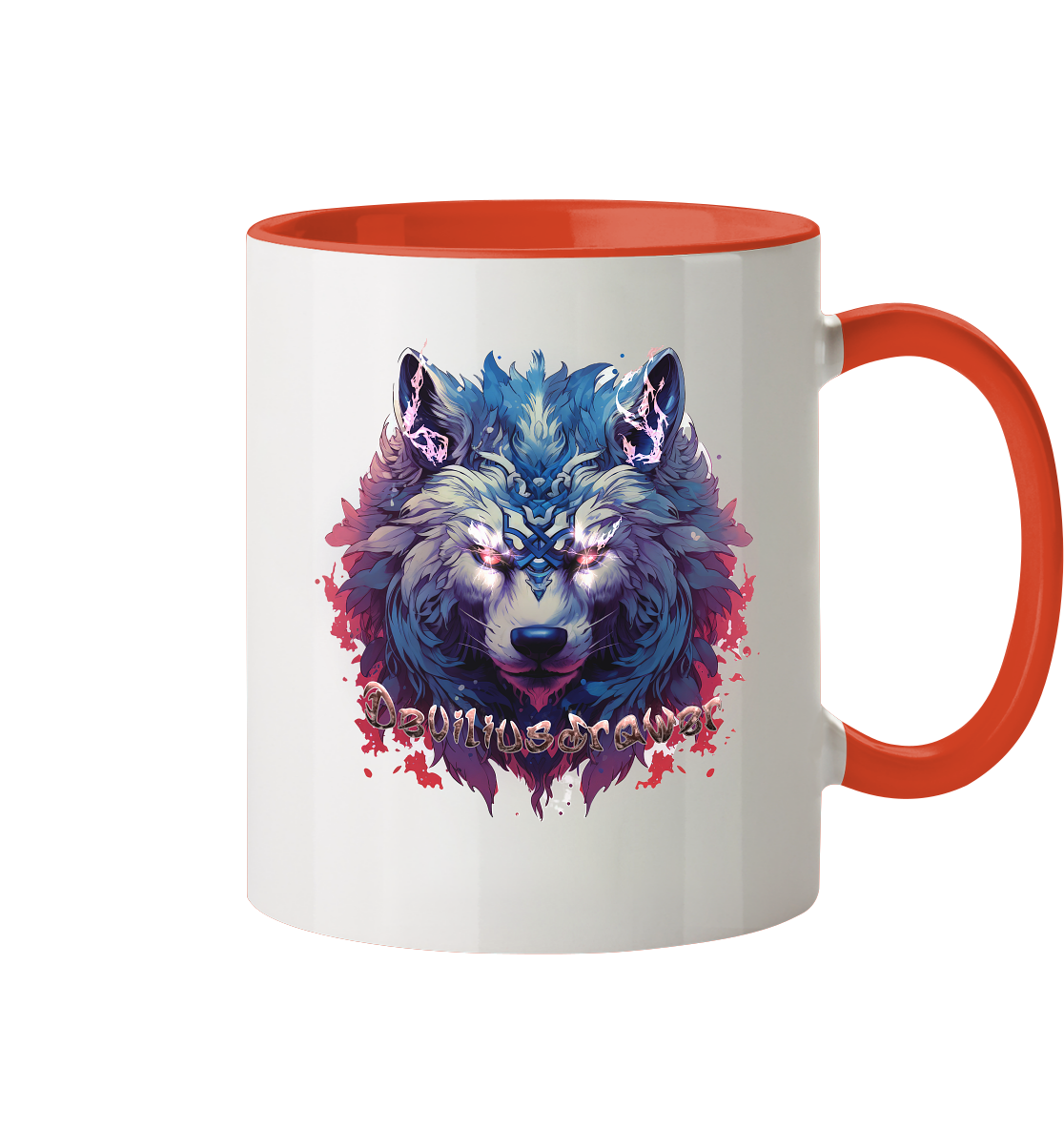 Deviliusdrawer Magic Wolf - Tasse zweifarbig