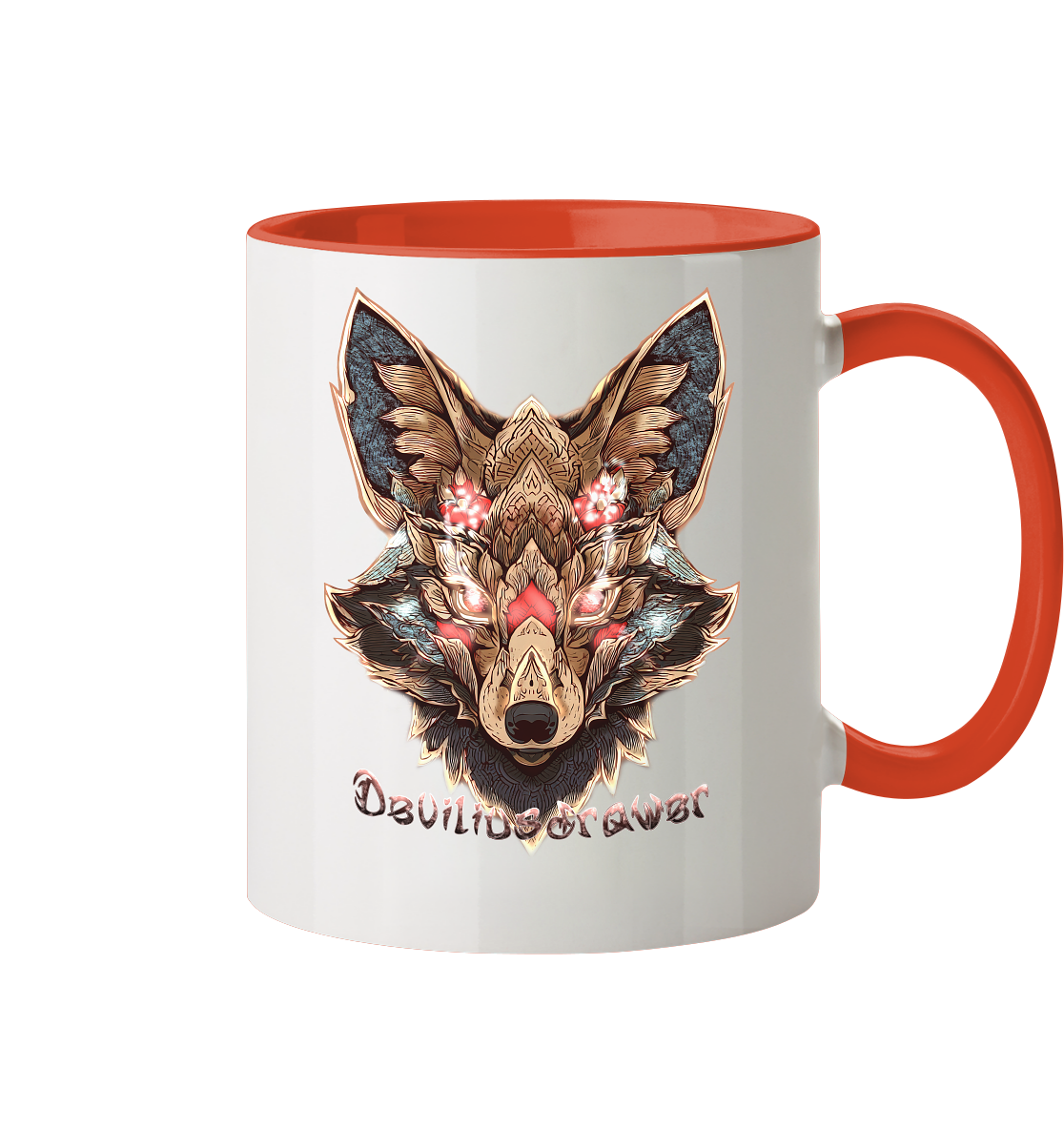 Deviliusdrawer Cristal Kitsune - Tasse zweifarbig