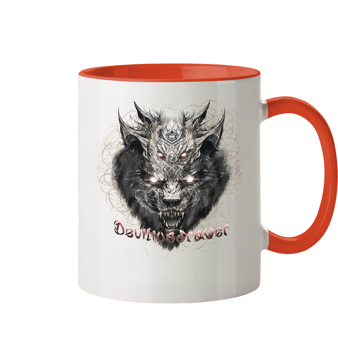 Deviliusdrawer Magical Beast Cat - Tasse zweifarbig