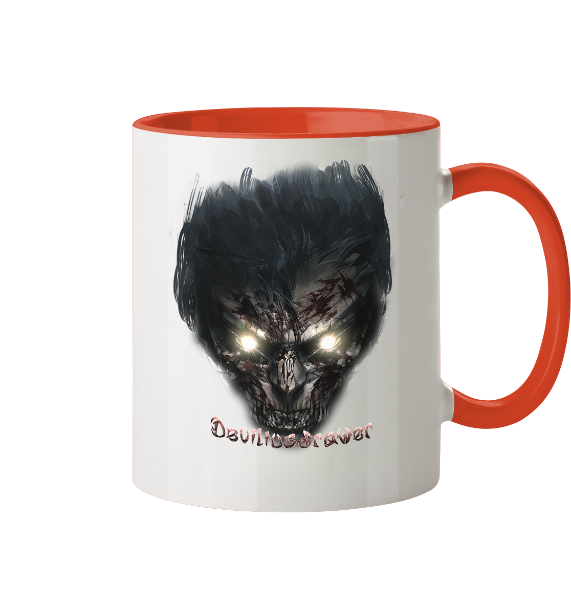 Deviliusdrawer Dark Zombie - Tasse zweifarbig