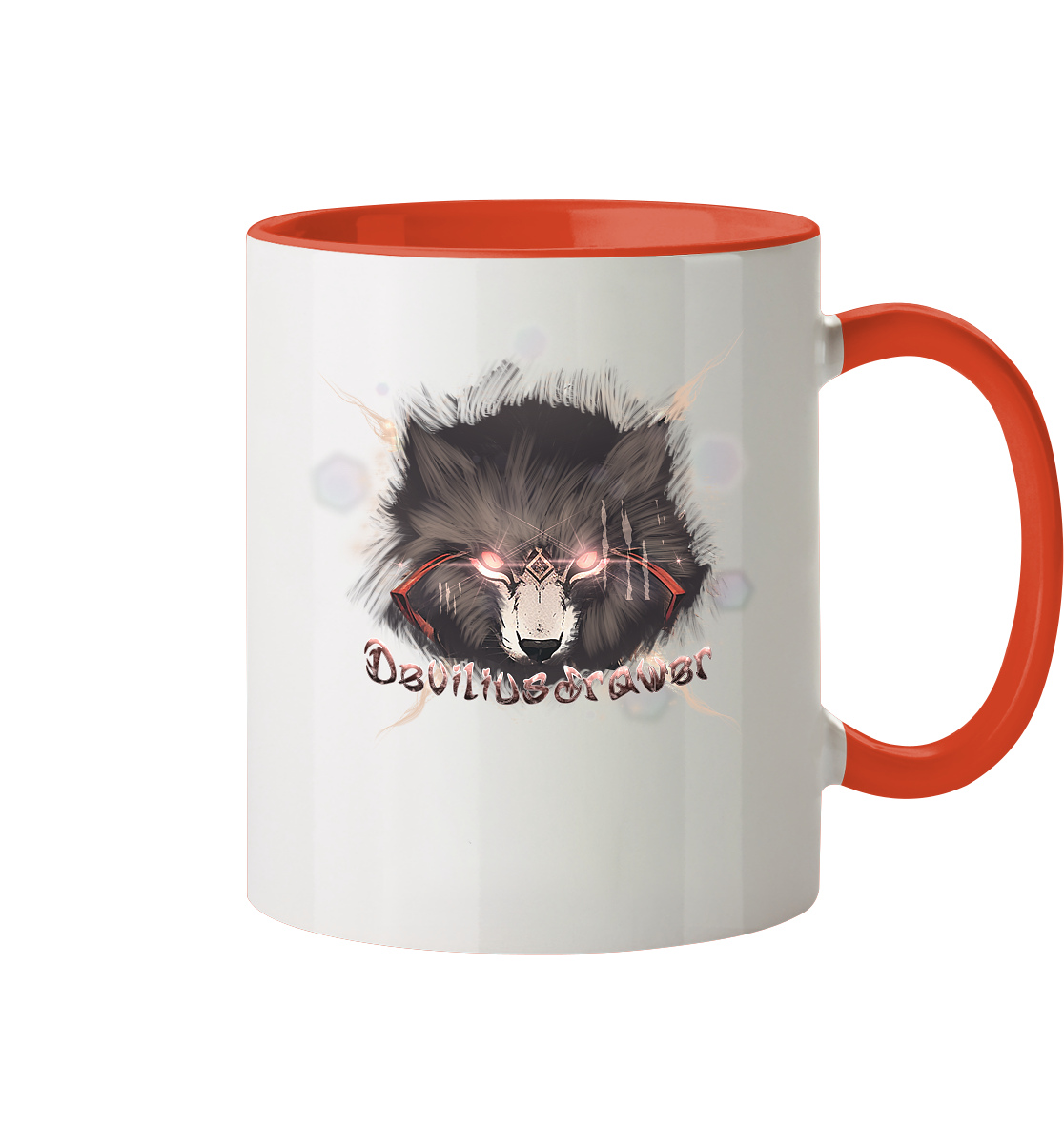 Deviliusdrawer Sparking Wolf - Tasse zweifarbig