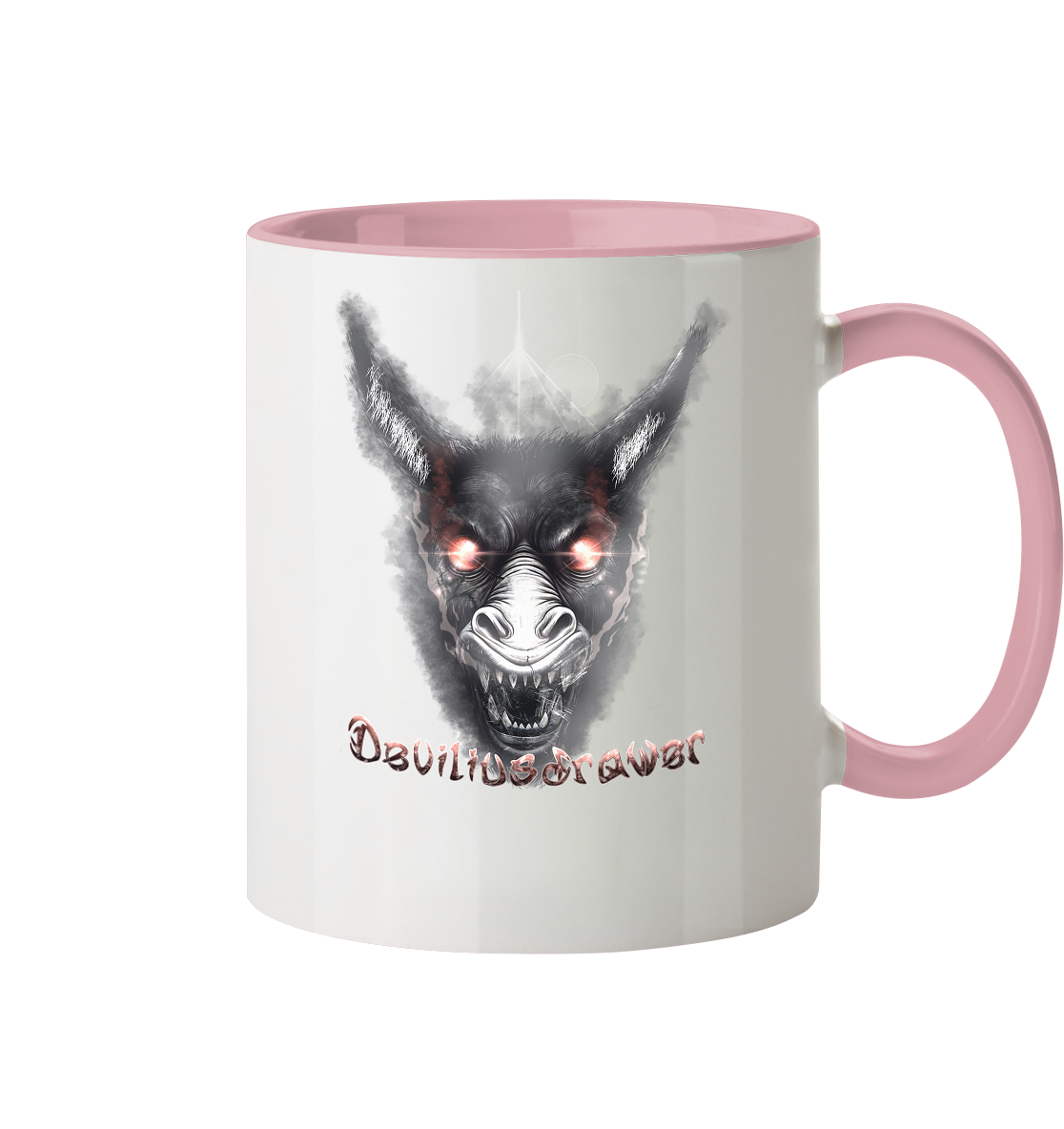 Deviliusdrawer Evil Donkey - Tasse zweifarbig