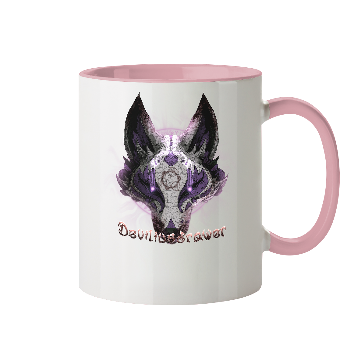 Deviliusdrawer Dark Kitsune - Tasse zweifarbig