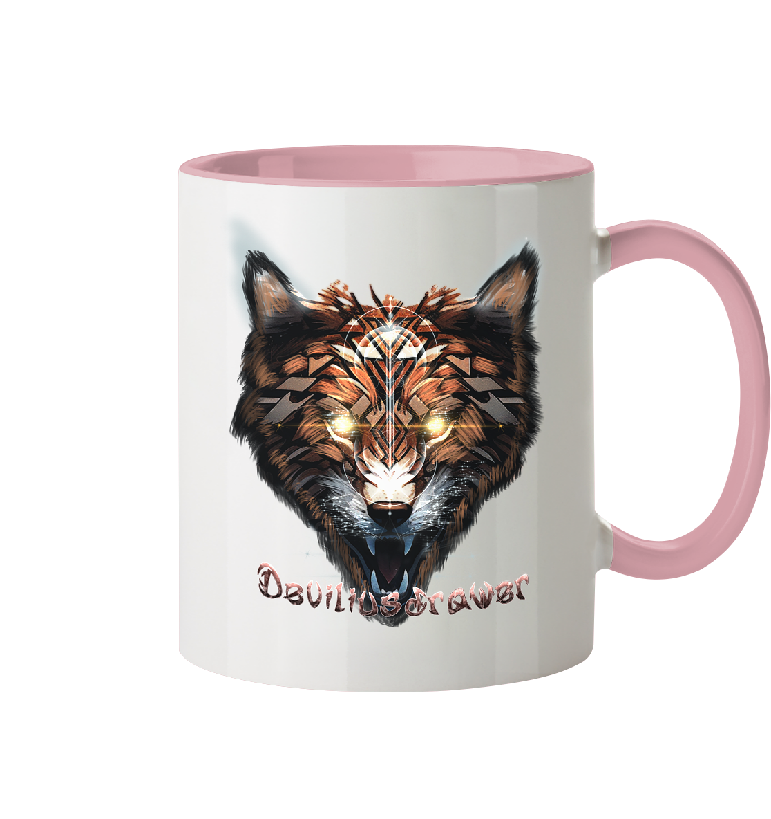 Deviliusdrawer Foxwolf - Tasse zweifarbig